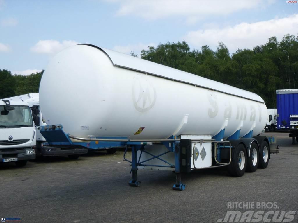 Guhur Low-pressure gas tank steel 31.5 m3 / 10 bar (meth Tanker poluprikolice