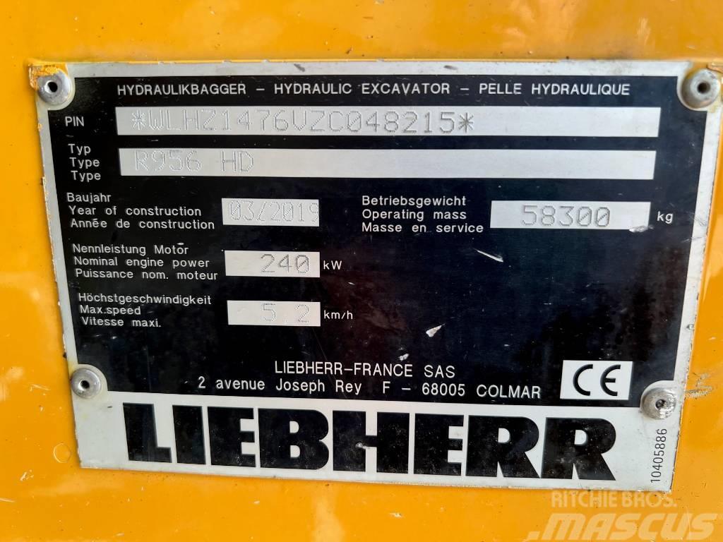Liebherr R956 HD Bageri gusjeničari
