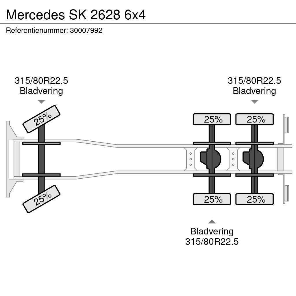 Mercedes-Benz SK 2628 6x4 Kiper kamioni
