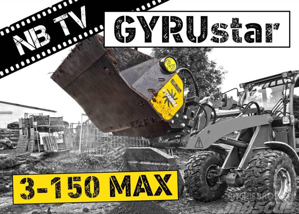 Gyru-Star 3-150MAX | Sieblöffel Radlader & Bagger Korpe za prosijavanje