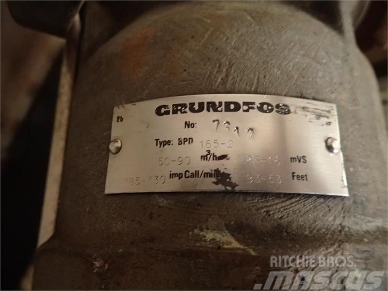Grundfos SPD-165-2, 50-900m3/time, 7,5 hk Ostale komponente