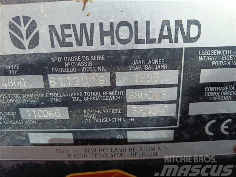 New Holland 4860 S MINI BIGBALLEPRESSER Balirke za kockaste bale