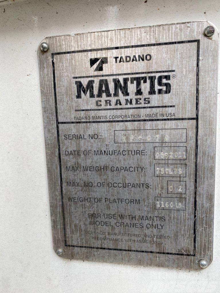 Mantis  Oprema i dijelovi za kranove