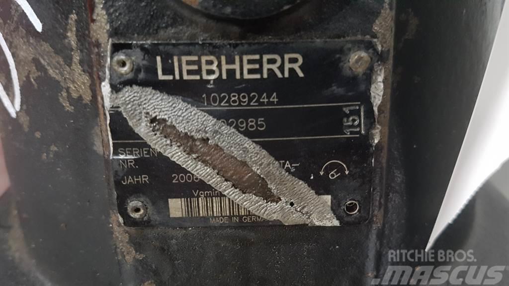 Liebherr 10289244 - Drive motor/Fahrmotor/Rijmotor Hidraulika