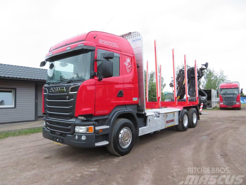 Scania R 450 Kamioni za drva