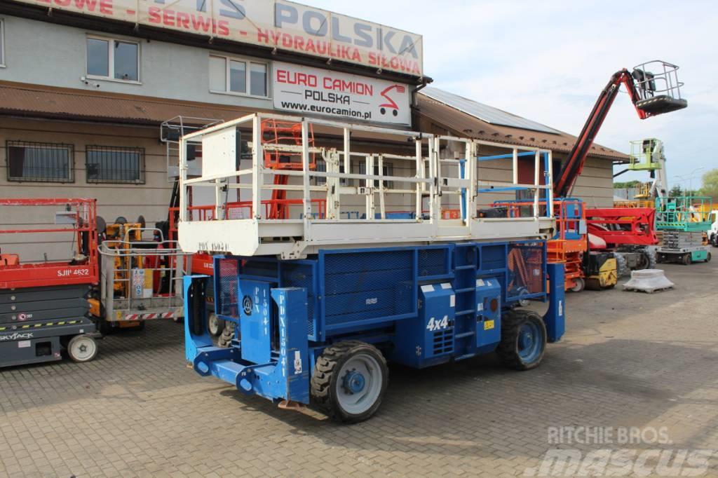 Genie GS 4390 -15 m scissor lift diesel 4x4 Haulotte JLG Škaraste platforme