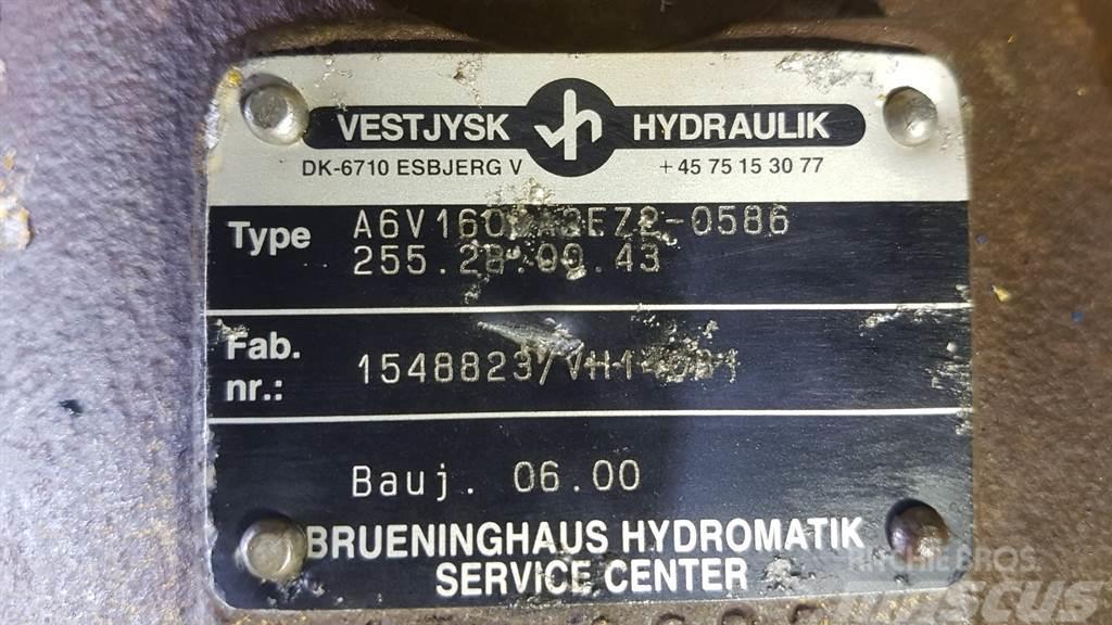 Brueninghaus Hydromatik A6V160DA2EZ2-0586 - Drive motor/Fahrmotor/Rijmotor Hidraulika