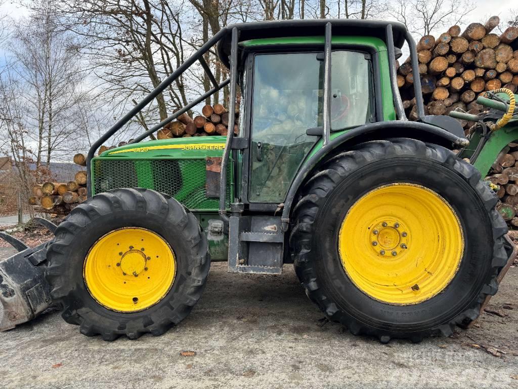 John Deere 6420 Kran Winde Schild / Fendt Ritter Deutz Forst Šumski traktori