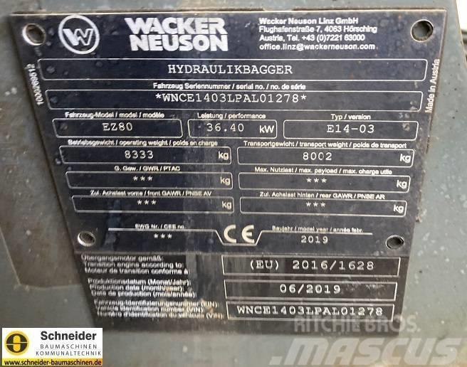 Wacker Neuson EZ 80 Midi bageri 7t – 12t