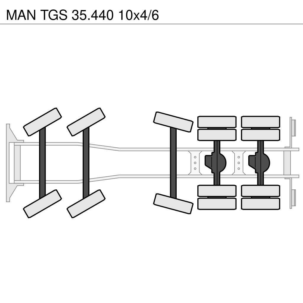 MAN TGS 35.440 10x4/6 Kiper kamioni