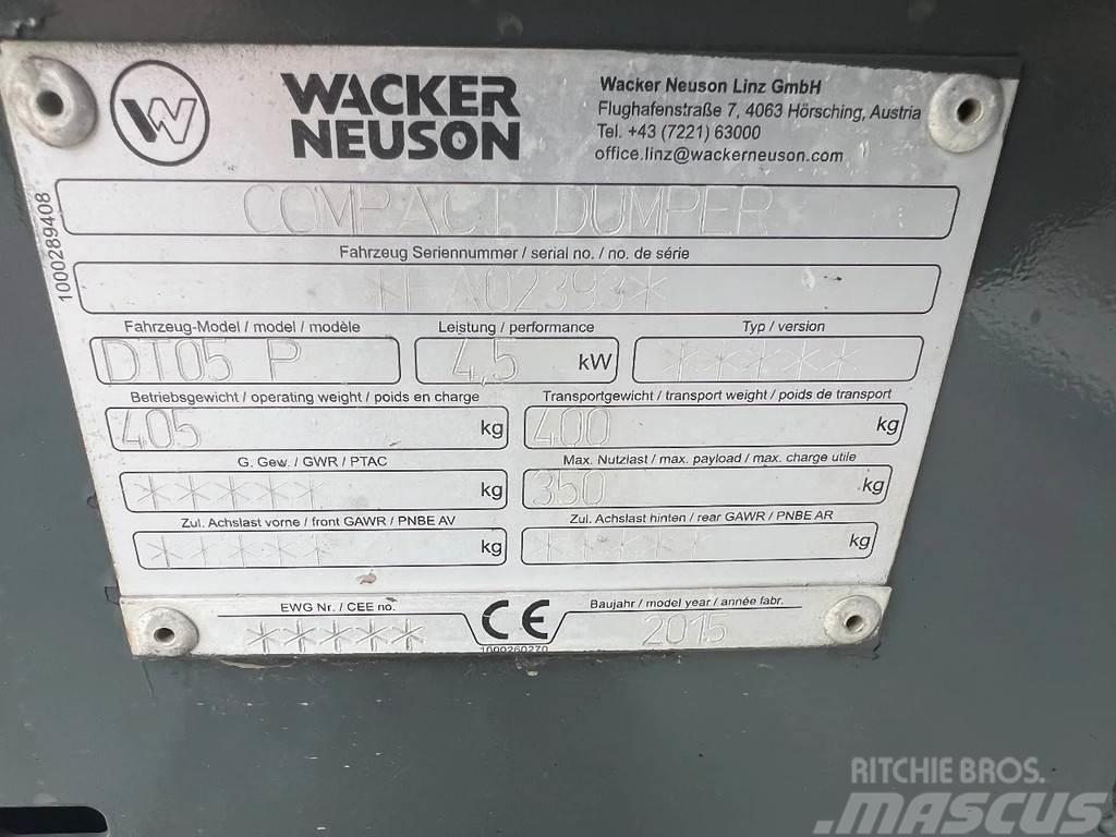 Wacker Neuson DT05P Demperi za gradilišta