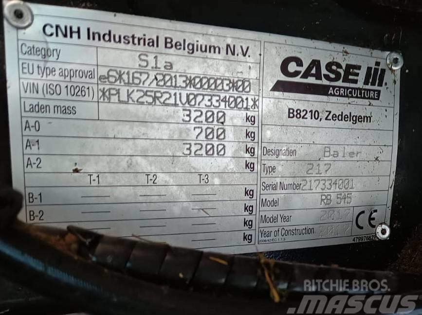 Case IH RB 545 Rolo balirke