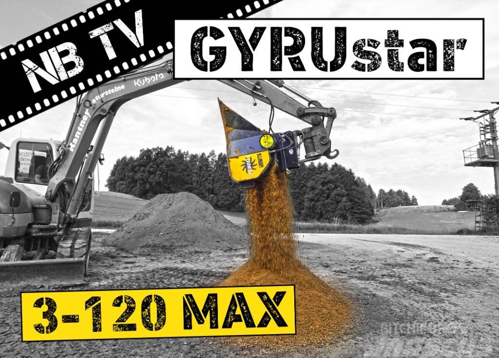Gyru-Star 3-120MAX | Sieblöffel für Bagger & Lader Korpe za prosijavanje