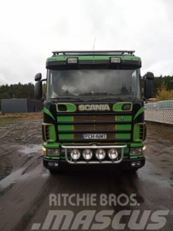Scania R 144 GB Kamioni za drva