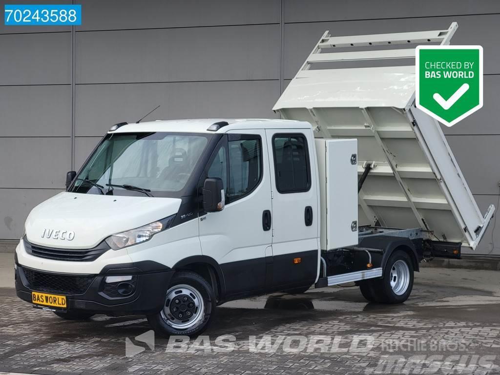 Iveco Daily 35C12 Kipper met Kist Dubbel Cabine Euro6 35 Kiper kamioni