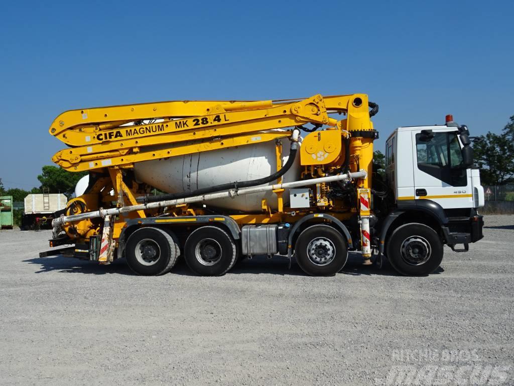 Iveco Traker 450 Kamionske beton pumpe