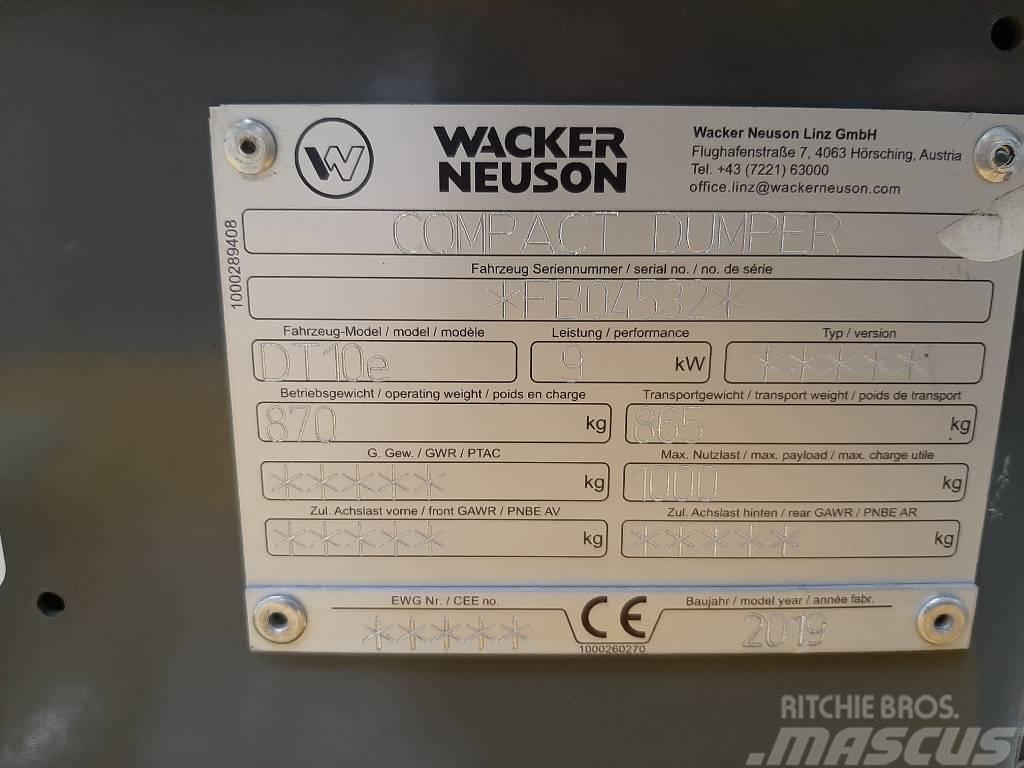 Wacker Neuson DT10e Demperi na gusjenice
