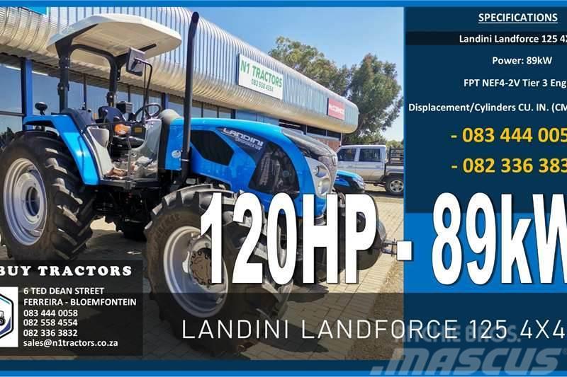 Landini Landforce 125 4WD Traktori