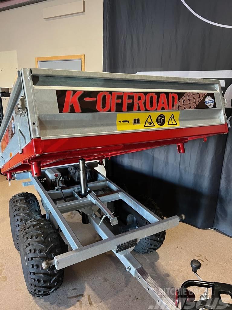  K Vagnen K-Offroad EL Tipp med fjärr 1200kg Kiperi prikolice
