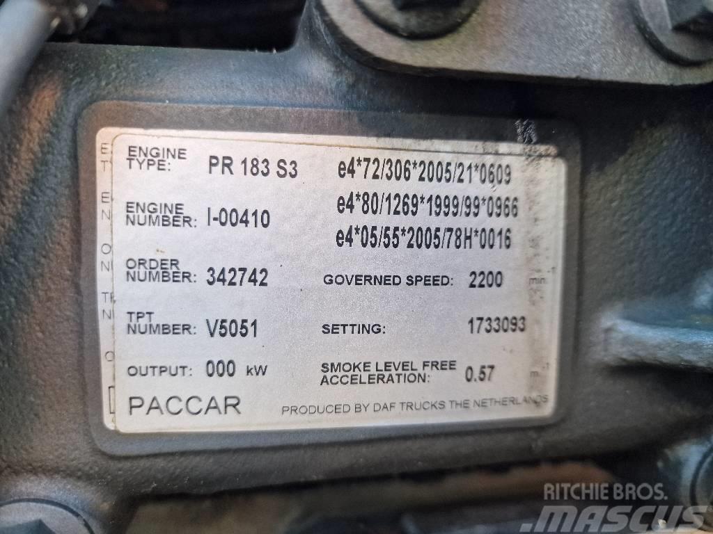 Paccar PR 183 S3 Motori