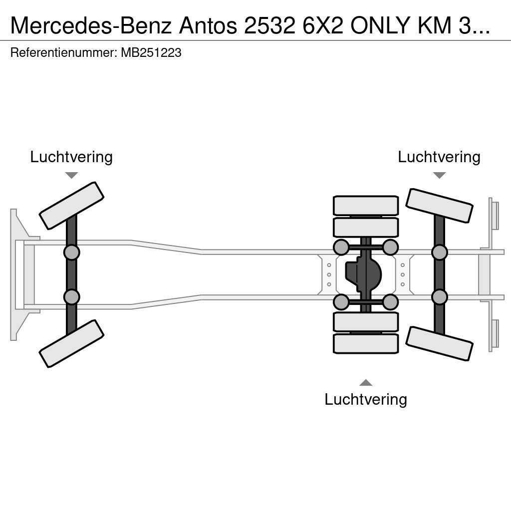 Mercedes-Benz Antos 2532 6X2 ONLY KM 303922 Kamioni sa ceradom