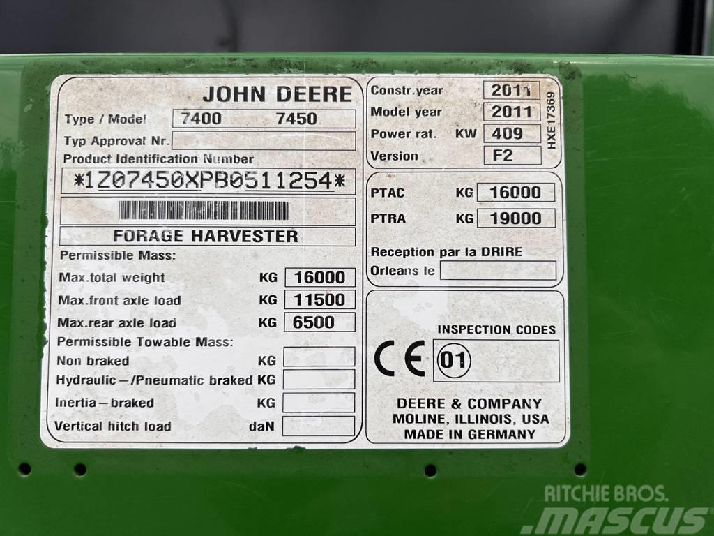 John Deere 7450 Strojevi za krmu na vlastiti pogon