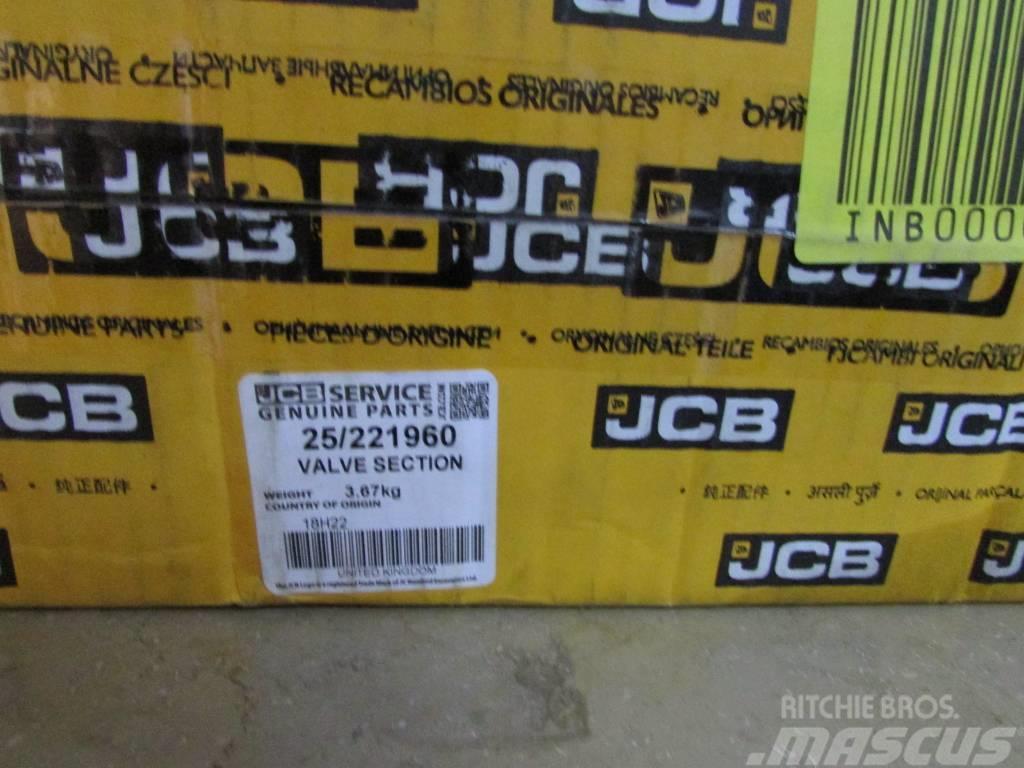 JCB Valve Section / Ventilblock Neu 25/221960 Hidraulika