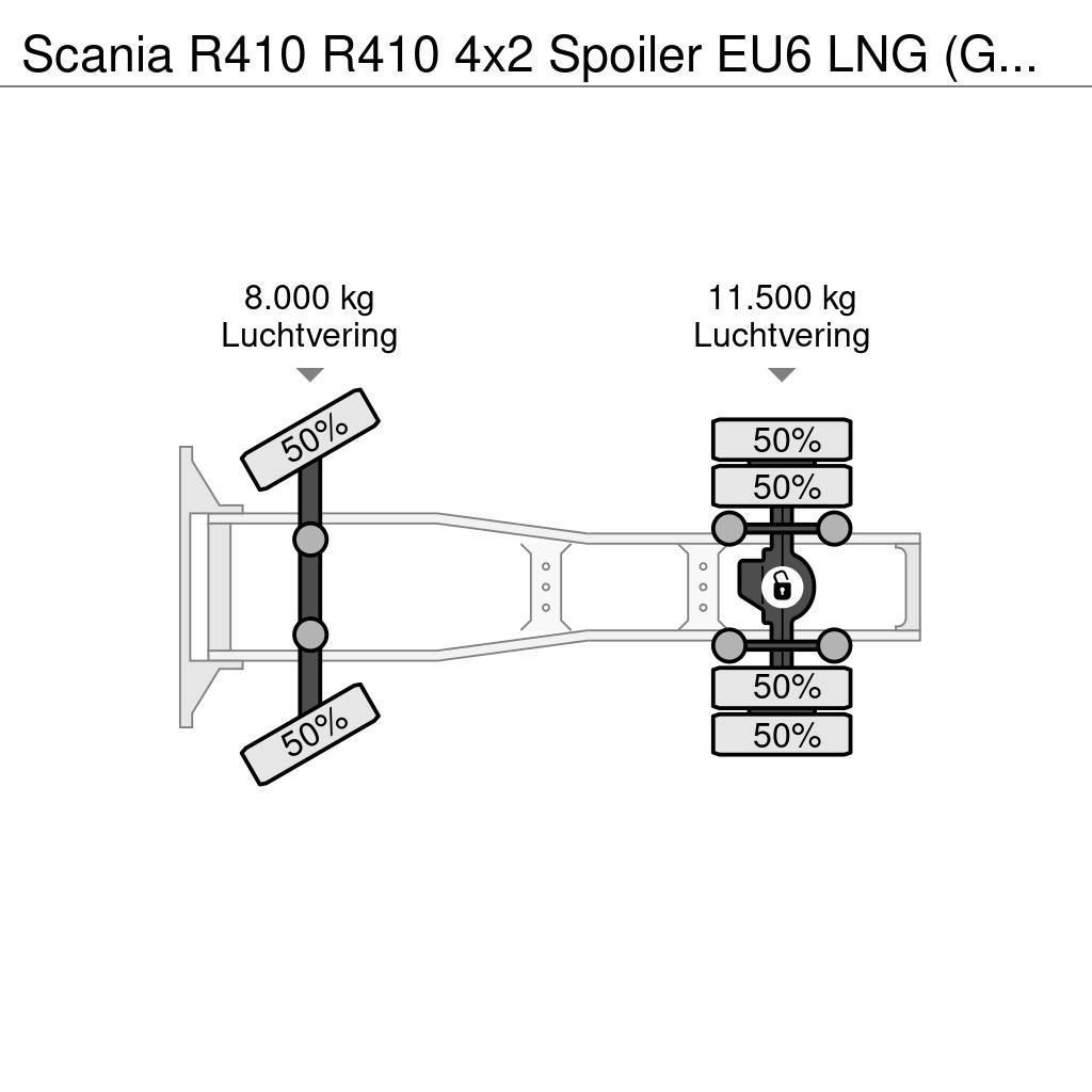 Scania R410 R410 4x2 Spoiler EU6 LNG (GAS) Automatik Traktorske jedinice