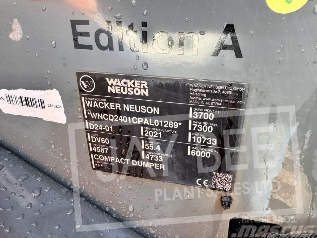 Wacker Neuson DV 60 Demperi za gradilišta