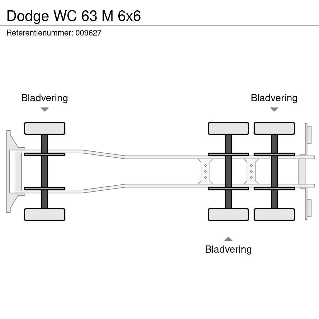 Dodge WC 63 M 6x6 Rabljene dizalice za težak teren