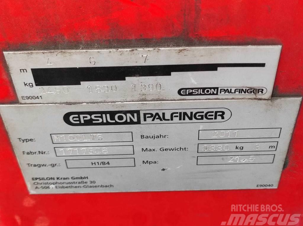 Palfinger EPSILON M100L75 Kranovi za utovar