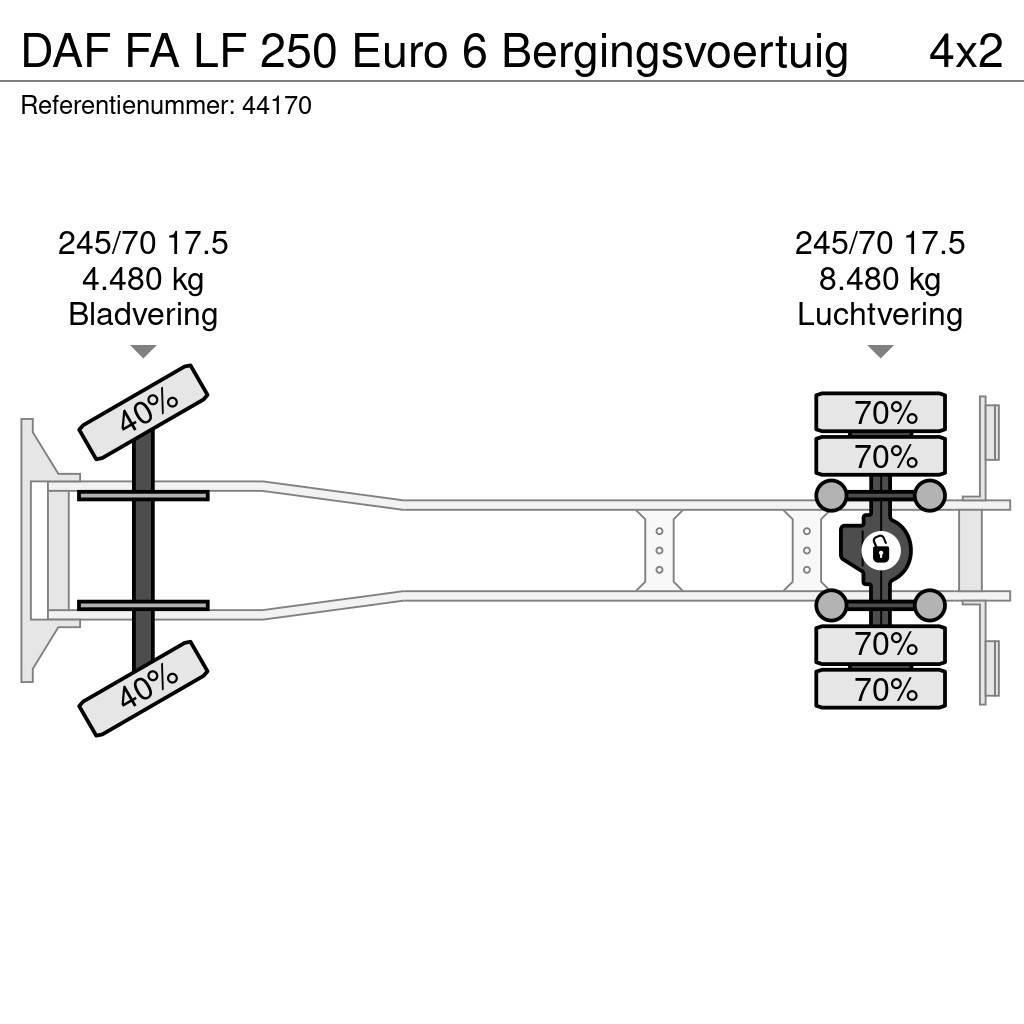 DAF FA LF 250 Euro 6 Bergingsvoertuig Recovery vozila