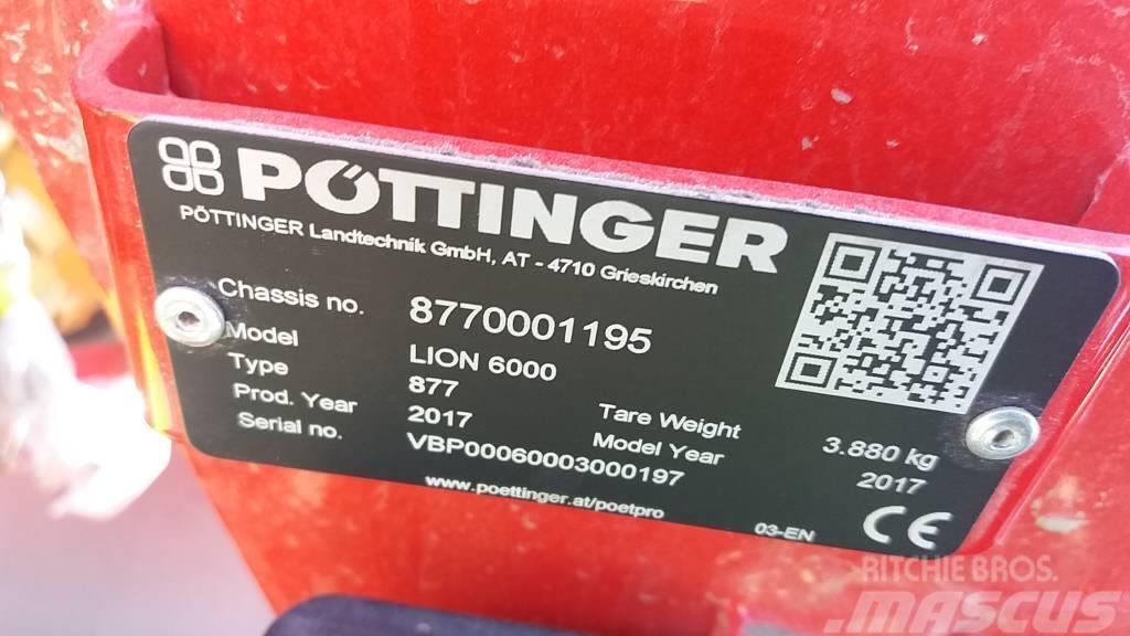 Pöttinger Lion 6000 tasojyrsin Roto drljače i motokultivatori