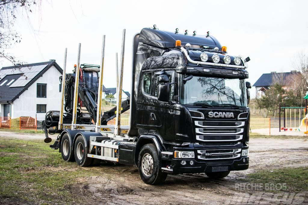 Scania R580 Kamioni za drva