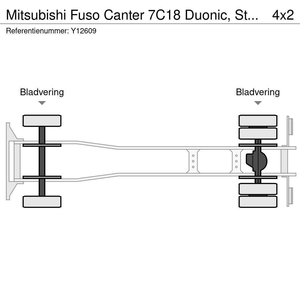 Mitsubishi Fuso Canter 7C18 Duonic, Steel suspension, ADR Kamioni-šasije