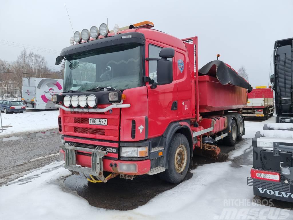 Scania R 124 Kiper kamioni