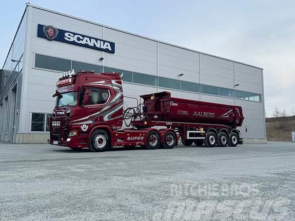 Scania R 730 A6x4NB Tipptrekker med 2020 mod Carnehl Tipp Traktorske jedinice