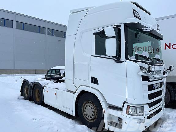 Scania R580 6X4 Hydraulikk, brøytefeste/uttak for spreder Traktorske jedinice