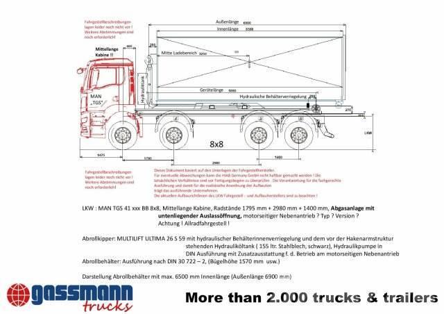Hiab Ultima 26S59 Abrollanlage Rol kiper kamioni s kukama za dizanje