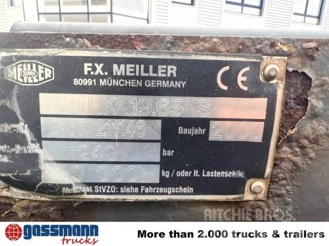 Meiller RK 19.65 S Abrollanlage Rol kiper kamioni s kukama za dizanje
