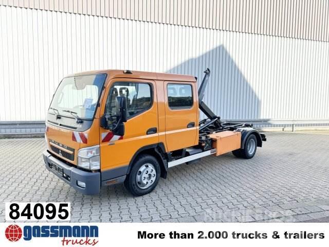Mitsubishi Canter Fuso 6C15D 4x2 Doka, City-Abroller Rol kiper kamioni s kukama za dizanje