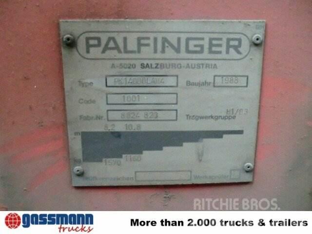Palfinger PK 14000LAH4 Hochsitz Kamioni sa kranom