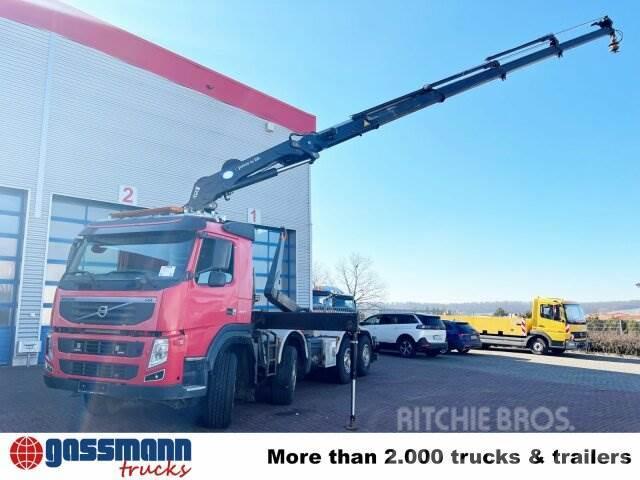 Volvo FM 460 8x2-6, Lenk-/Liftachse, Kran HMF 2020-K4, Rol kiper kamioni s kukama za dizanje