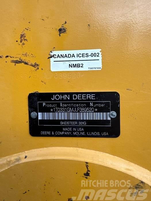 John Deere 331G Skid steer mini utovarivači