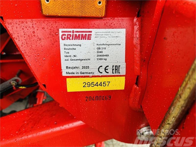 Grimme GB-215 Sadilice
