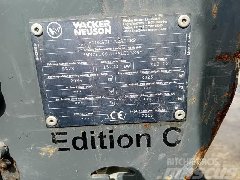 Wacker Neuson EZ28 Mini bageri <7t