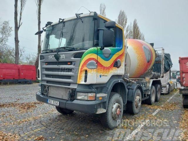 Scania R380 8x6 9 m3 Liebherr Kamioni mikseri za beton