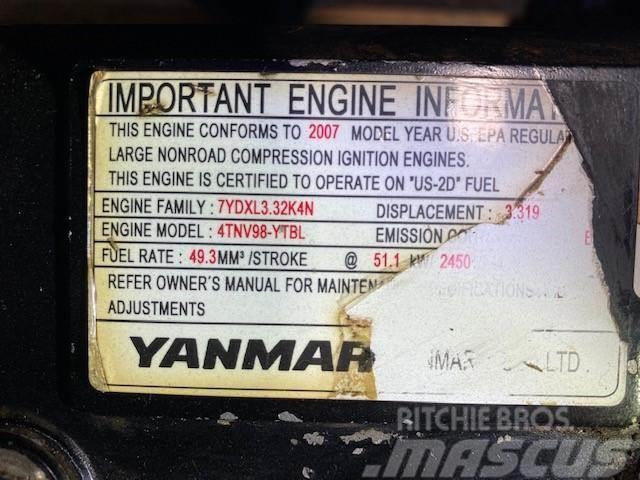 Yanmar 4TNV98-YTBL Motori