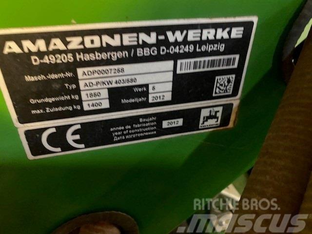 Amazone KG4000 Super / AD-P KW403 Drljače