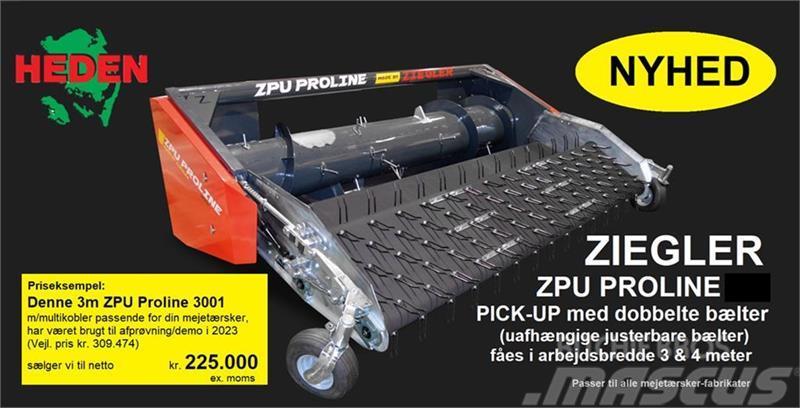 Ziegler ZPU ProLine  Pick-up med dobbeltbælter Kiperi